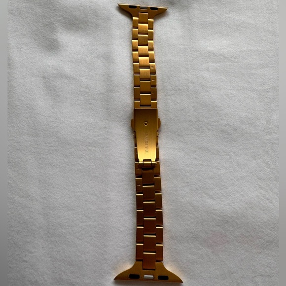 Gold Narrow Band for Apple Watch Series 8 45mm✨ - Picture 4 of 6